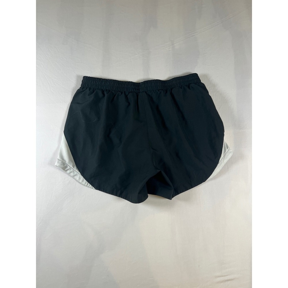 Nike Womens Running Shorts Mesh Side Panels Black Medium - Picture 3 of 6